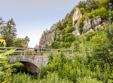 Römerbrücke zwischen Obertrubach und Wolfsberg (Obertrubach, Fränkische Schweiz)