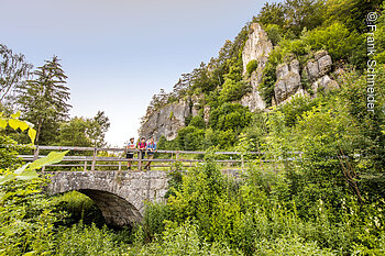 Römerbrücke zwischen Obertrubach und Wolfsberg (Obertrubach, Fränkische Schweiz)