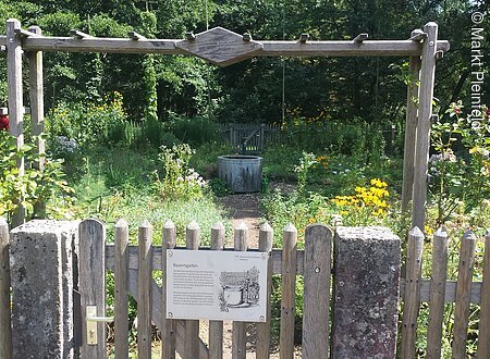 Schaugarten an der Mandlesmühle (Pleinfeld, Fränkisches Seenland)