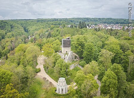 Burgruine Obere Veste (Treuchtlingen, Naturpark Altmühltal)