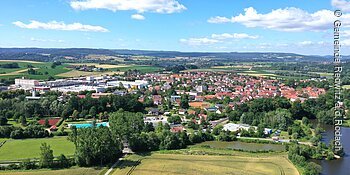 Blick auf die Gemeinde (Redwitz a.d.Rodach, Obermain.Jura)