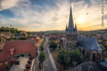 Blick vom Stadtturm (Lichtenfels, Obermain.Jura)