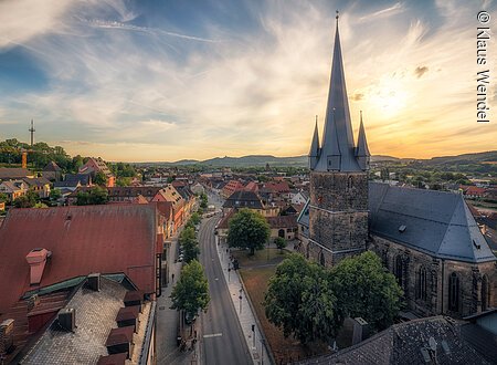 Blick vom Stadtturm (Lichtenfels, Obermain.Jura)