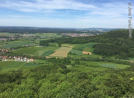 Blick vom Glatzenstein (Neunkirchen a.Sand, Nürnberger Land)