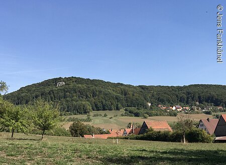 Blick zum Glatzenstein (Neunkirchen a.Sand-Weißenbach, Nürnberger Land)