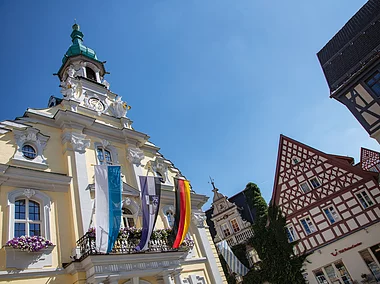 Rathaus in Kulmbach (Kulmbach, Frankenwald)