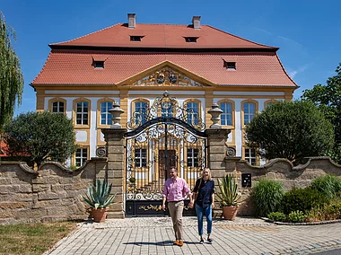 Rokoko-Schloss Unterleiterbach (Zapfendorf/Obermain Jura)