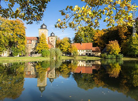 Blick auf das Schloss (Thurnau, Fränkische Schweiz)